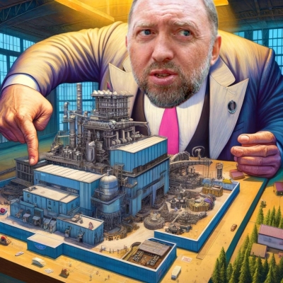 Олег Дерипаска готовится к новой затяжной битве за глиноземный завод в Ленинградской области